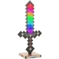Minecraft LED Dekolicht - Deko für Minecraft Fans - Dekolampe, aufladbarer Akku, LED fest integriert, Designs: Fackel, Potion, Creeper, Netherite, Fuchsbaby oder Axolotl