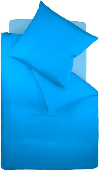 fleuresse Bettwäsche "Colours in 135x200, 155x220 oder 200x200 cm" 2 Stk. Bettwäsche aus 100% Baumwolle, uni, mit Reißverschluss