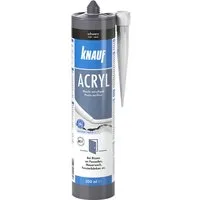 KNAUF Silikon Knauf Acryl schwarz 300 ml