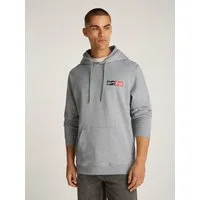 Tommy Jeans Plus Hoodie TJM REG ENTRY GRAPHIC HOODIE EXT in Großen Größen, Logodruck, Kängurutasche