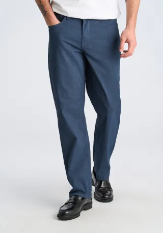 LINDBERGH 5-Pocket-Hose "5-Pocket Hosen Relaxed Loose Fit"
