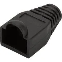 Knickschutztülle für RJ-45 Stecker schwarz