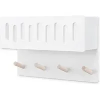 Ehrenkind Wandgarderobe für Kinder, Kindergarderobe (Garderobe Kinder, Garderobe für Kinderzimmer, Kinder Garderobe), aus massivem und nachhaltigem Holz - nach Montessori