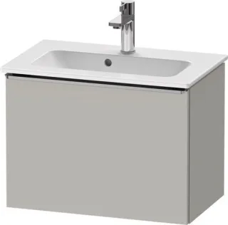 Duravit D-Neo Waschtischunterbau wandhängend Betongrau Matt 610x372x440 mm - DE4268070070000 DE4268070070000