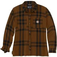 Carhartt Langarmhemd 105989-B11 Carhartt Flannel US Kleidergrößen