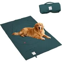 Toomoke Hundematte Hundedecke für unterwegs wasserdicht rutschfeste Hundematte 95×65 cm, 100% Polyesterfaser, extra weiches Material, wasserabweisend, Hundekissen für Reise Camping