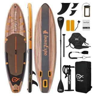 [EU Direct] InnoExpo 335*86*15CM Load 190kg Inflarable Paddle Board Stable for Beginners Large Capacity All-round Board