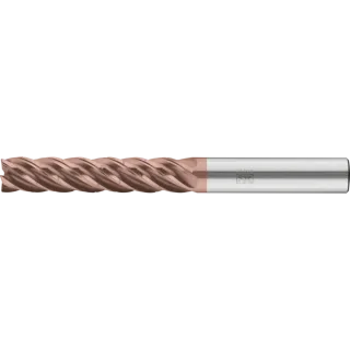 PFERD TOOLS VHM-Fräser Ø16mm, 5 Schneiden, mit Spanteiler, 5xDC, Radius 1mm, Schaft HB - 23000975