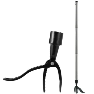 Manual Vertical Weeding Digging Grass Shovel Standing Weeding Puller Metal Weed Puller Head Garden Lawn Root Remover Wee