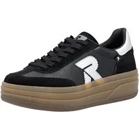 Rieker Sport Swing2GO Plateausneaker Retro-Sneaker, Schnürschuh, Halbschuh mit trendiger Plateausohle