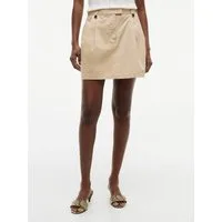 Tommy Hilfiger Minirock CHINO PLEAT SKIRT Baumwollmischung, Plisseefalten