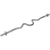 GORILLA SPORTS Kurzhantelstange Super SZ-Curlstange - 120 cm, 120 cm (3-tlg)