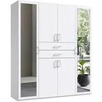 Wimex Kleiderschrank Diver Drehtürenschrank mit Spiegel, 180, 225 o. 270cm breit Bestseller Schlafzimmerschrank wahlweise 3 Innenausstattungen