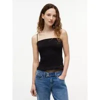 Tommy Jeans Smoktop TJW SLIM SMOCK STRAPPY TOP Baumwollmischung, slim fit