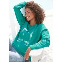 Elbsand Sweatshirt Fionni mit großem Logoprint, sportlich-casual