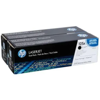 HP Toner CB 540 AD Doppelpack schwarz No. 125 A