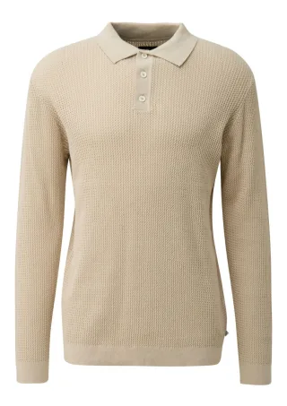 Q/S designed by - Strickpullover beige - Gr. - S