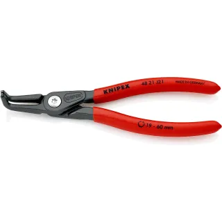 KNIPEX Präzision-Sicherungsringzange angewinkelt - 4821J21