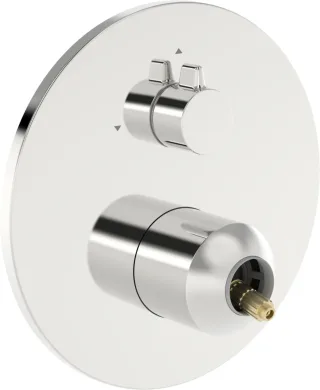 Hansa FM-Set f. zwei Abgänge HANSA 8260, Rosette rund verchromt, 82609020 82609020