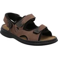 Josef Seibel FRANKLYN Sandale, Sommerschuh, Klettschuh, Freizeitsandale, mit Kontrastnähten