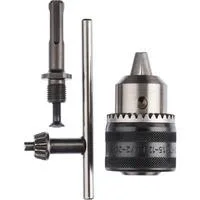 Bohrfutter 1,5 - 13mm, mit SDS-plus Adapter Zahnkranzbohrfutter mit Schlüssel