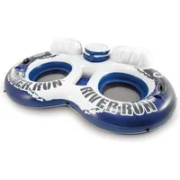 Intex Schwimmsessel Schwimmring River Run 2 (243x157cm), mit Becherhaltern und Staufach