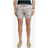 Superdry Shorts MERCHANT LINEN SHORT aus Leinen, Relaxed Fit, mit Reißverschluss