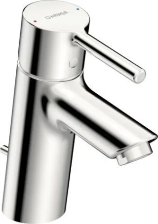 Hansa Waschtischarmatur HANSAVANTIS 5240 Zugst.Ablgarn. Ausld. 109 mm chr Pinheb. 52402267