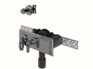 DALLMER Wandeinbau-Waschgeräte-Siphon 405 E, DN 40/ DN 50, 130518 130518