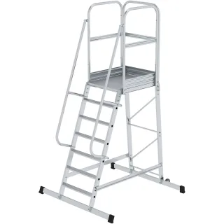 Munk Plattformleiter mit Rollen - 303107