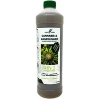 GreenPanda Spezialdünger Bio Hanfdünger - Cannabisdünger -, Flasche, 1-St., 1 Liter Hanfpflanzendünger!