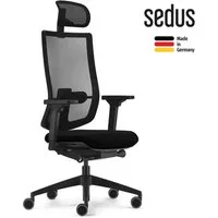 sedus Bürostuhl se:do PRO light 2 (Made in Germany, 5 Jahre Garantie), Bürostuhl mit Synchronmechanik