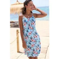 LASCANA Minikleid in floralem Allover Print