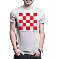 Urban Backwoods Print-Shirt Team Croatia 2 Herren T-Shirt Kroatien Hrvatska Zagreb Adriatic (1-tlg) Dalmatia Vatreni Fußball WM