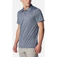 Columbia Poloshirt Columbia Hike Polo Kurzarm-Design, mit Polokragen und Rundhals, aus Polyester