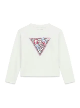 Guess Kids - MIDI LS T-SHIRT Pure White - Gr. - 10