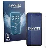 Savvies Displayschutzfolie Schutzfolie für Xiaomi Redmi A7 Pro, 6 Stück, Displayschutz Schutz Folie Klar Transparent