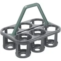 ROTHO Flaschenträger Rotho Flaschenträger Basic für 6 Flaschen 35 x 26