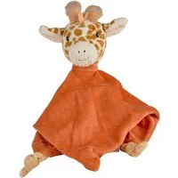 Sterntaler® Schmusetuch Giraffe Kaya, M, mit Beißring aus Silikon
