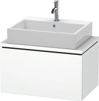 Duravit L-Cube Konsolenwaschtischunterbau wandhängend Weiß Matt 720x477x400 mm - LC580101818 LC580101818