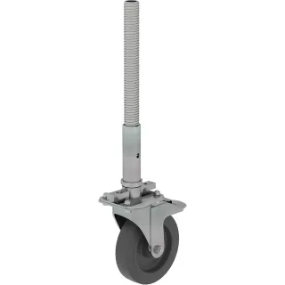 Munk Lenkrolle mit Spindel, spurlos grau - 027922