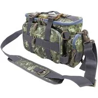 GARRYFIZH Angelkoffer Angeltasche,Angeltaschen Angel Tasche für Das Angeln im Freien, Unterteiltes Design Mehrere Fächer