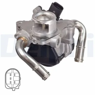Delphi AGR-Ventil Audi Seat Skoda VW EG10608-12B1