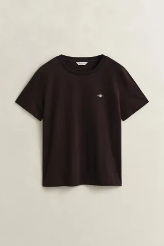 GANT - Shield T-Shirt deep brown - Gr. - M