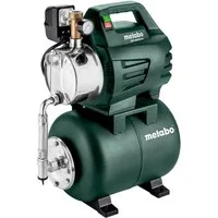 metabo Hauswasserwerk HWW 4000/25 Inox (3-tlg), 4000 l/h max. Fördermenge, 8 m max. Ansaughöhe