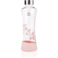 equa Trinkflasche Urban Jungle - Magnolia, Borosilikatglas, 550 ml