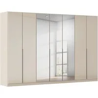 OTTO home Drehtürenschrank Kleiderschrank Kleiderschränke Schrank Garderobe AGORDO mit Glasfront (in zwei Griff-Farben, Breiten 91-405 cm) durchdachte Innenausstattung, in 8 Breiten und 2 Höhen MADE IN GERMANY
