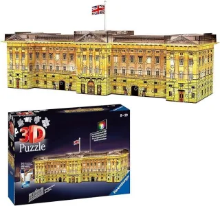 Ravensburger 3D Puzzle 12529 - Buckingham Palace bei Nacht [237 Teile]