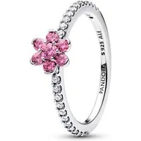 Pandora Fingerring PANDORA Sterlingsilber Damenring Blume, Timeless, Zirkonia