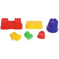 Spielstabil Spielzeug-Gartenset Spielstabil Burgen-Set classic 6-teilig im Netz, (6-tlg), Inklusive Prinzessin, Ritter und Pferd
